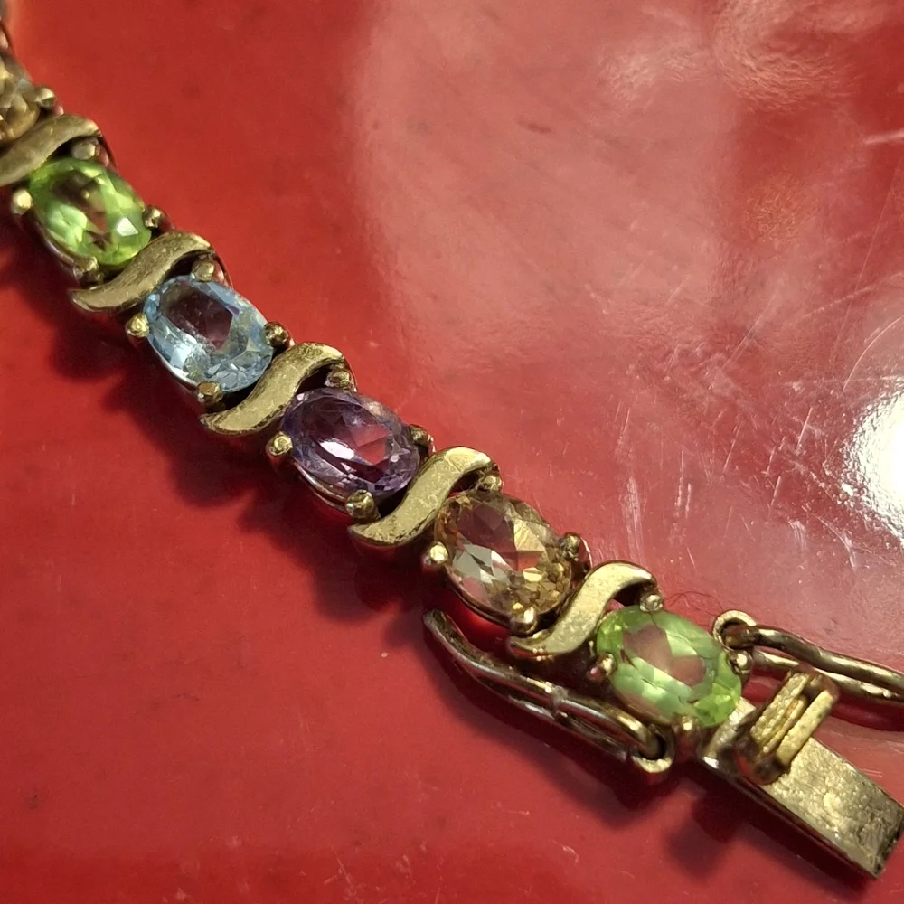 Sterling Thailand vintage gold